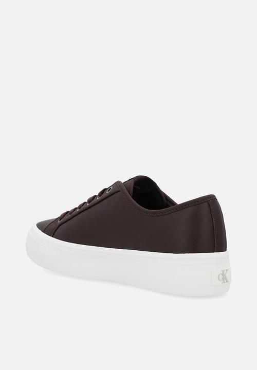 Calvin Klein - Vulc Flatform Lace Up - Bordeaux