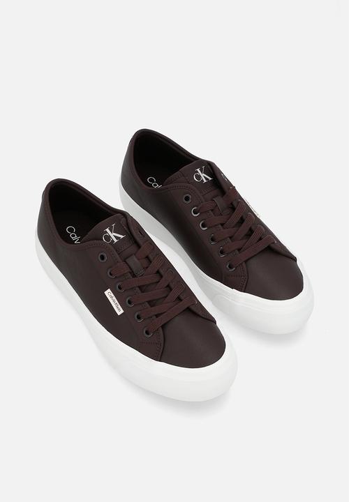Calvin Klein - Vulc Flatform Lace Up - Bordeaux