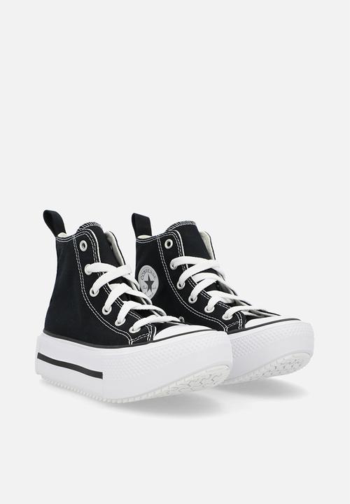 Converse - Chuck Taylor All Star Lift Double Stack - Black/White/Egret