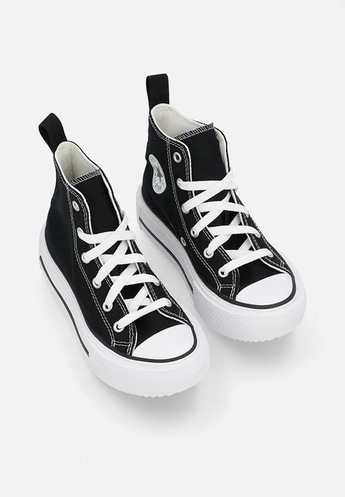 Converse - Chuck Taylor All Star Lift Double Stack - Black/White/Egret