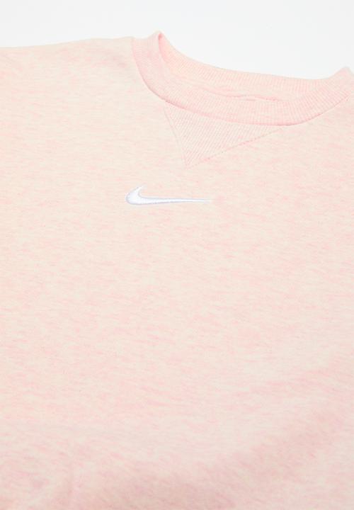 Nike - Nike essential fleece crew set - pink foam heather