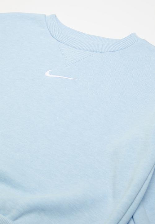 Nike - Nike essential fleece crew set - cobalt bliss heather