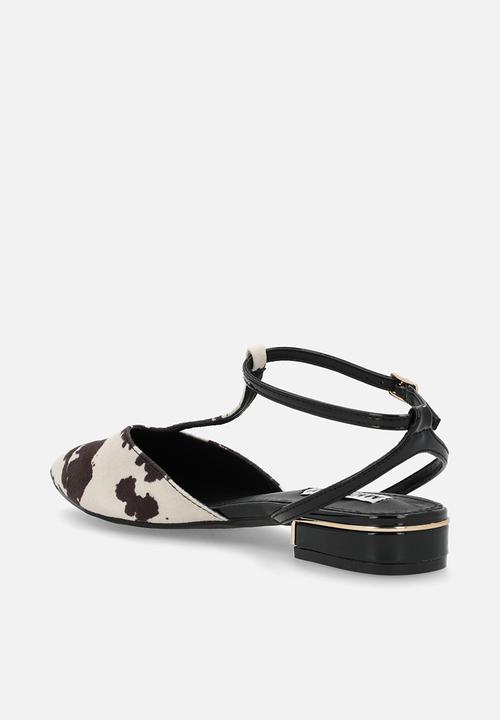 Madison® - Ola ankle strap pump - cow print