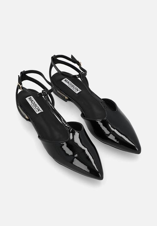 Madison® - Ola ankle strap pump - black