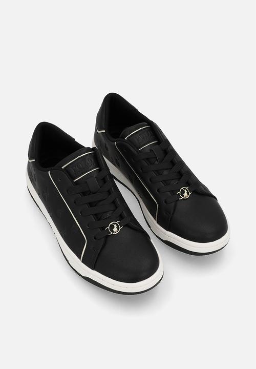 POLO - Deboss monogram sneaker - black