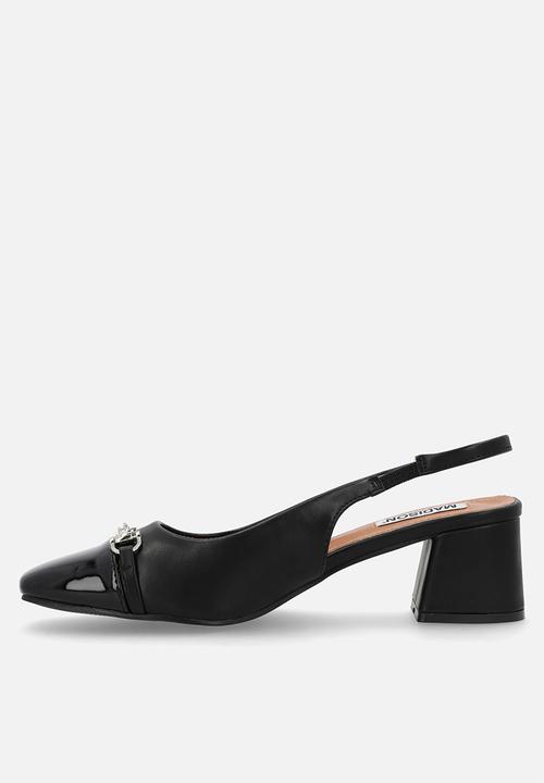 Madison® - Ofeera slingback heel - black
