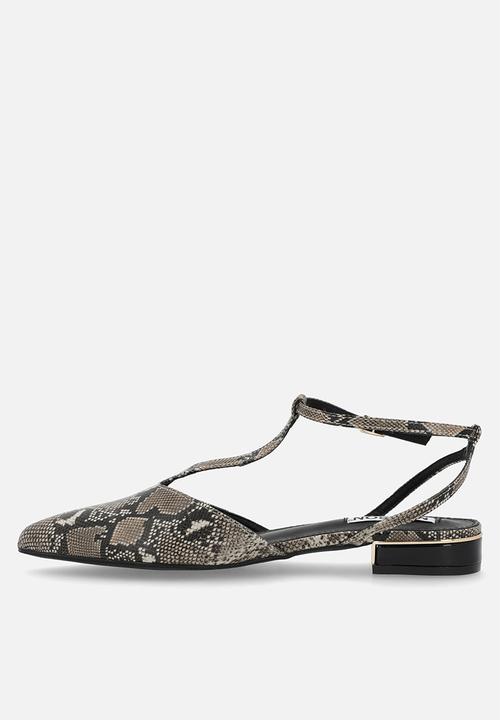 Madison® - Ola ankle strap pump - black & neutral