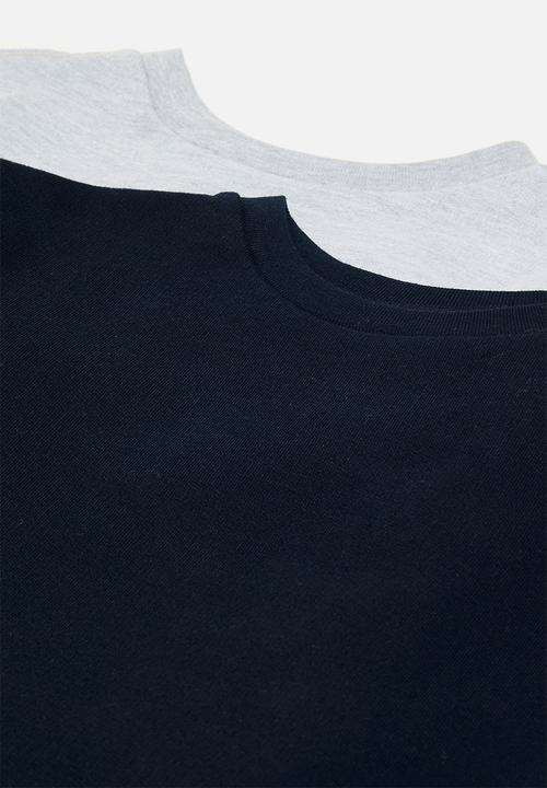 Pop Candy - 2 pack sweatshirt - navy/grey