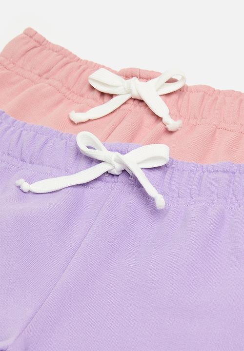 Pop Candy - 2 pack Joggers - dusty pink/lilac