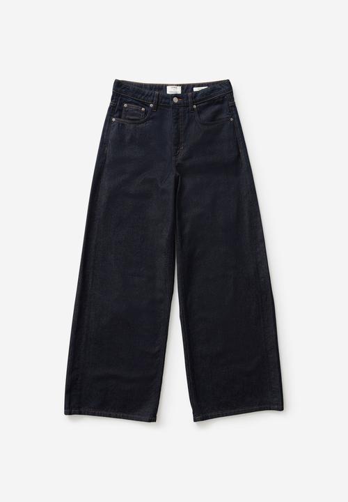 Cotton On - High rise wide jean - aries blue