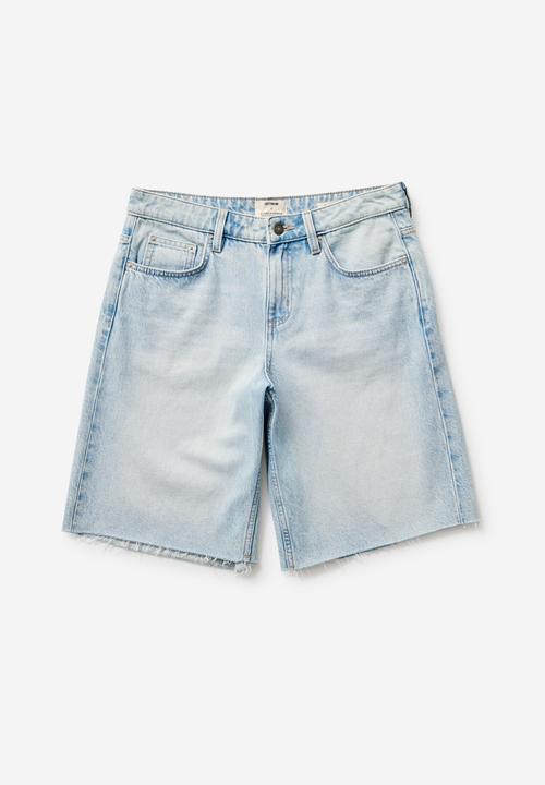 Cotton On - Baggy denim short - laurel blue 