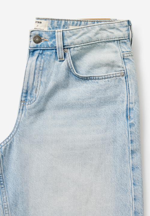Cotton On - Baggy denim short - laurel blue 