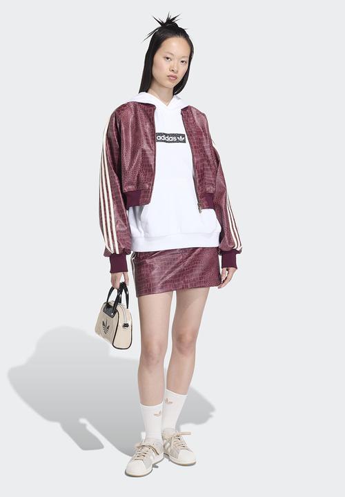 adidas Originals - Sst Plthr Jkt - Maroon