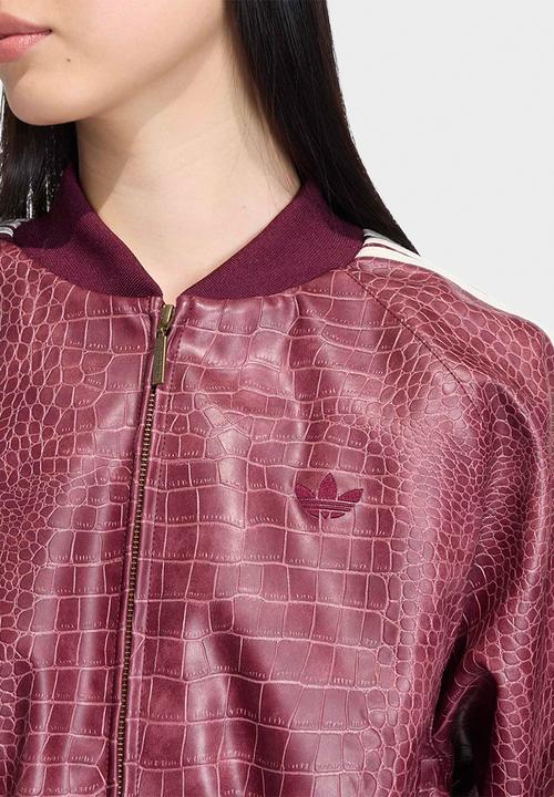 adidas Originals - Sst Plthr Jkt - Maroon