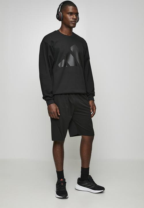 adidas Originals - Big Logo FL Sweatshirt  - Black / tonal