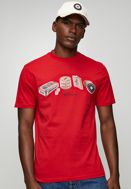 Ben Sherman - Beats & Blades Tee-shirt - Red