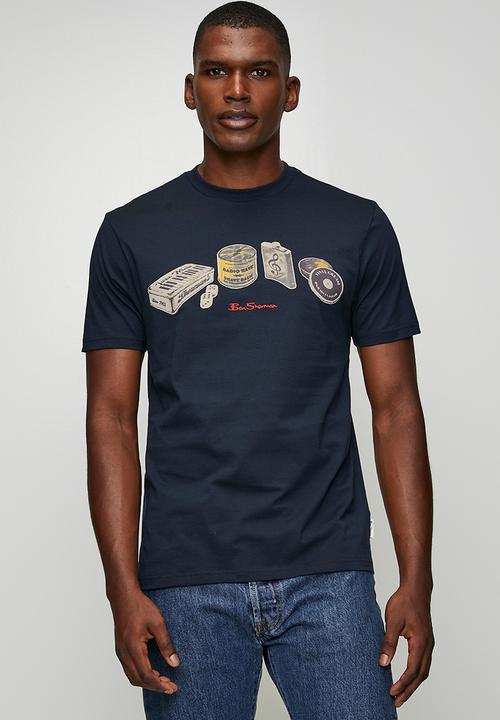 Ben Sherman - Beats & Blades Tee-shirt - Navy