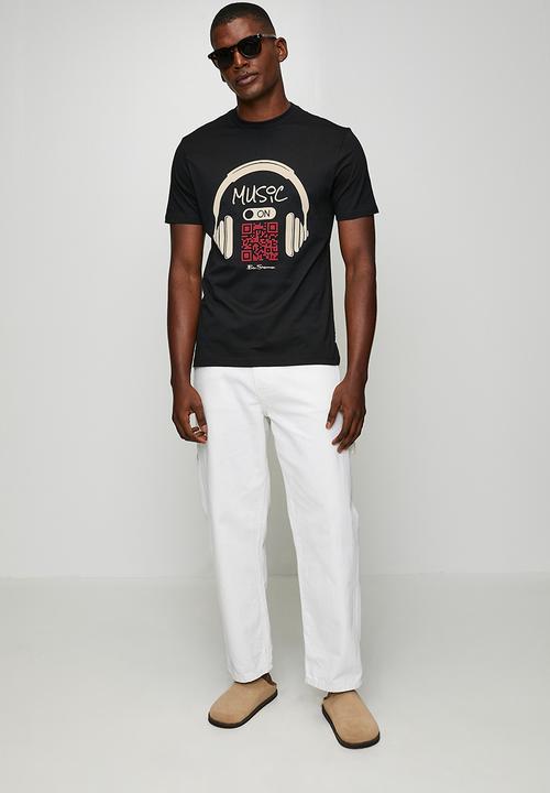 Ben Sherman - Music QR Code Tee-Shirt - Black