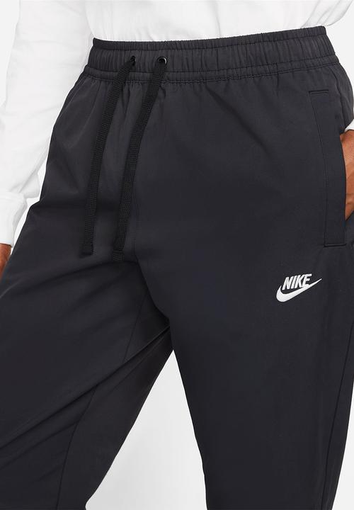 Nike - NSW Woven Unlined Cuffed Track Pants  - Black / White