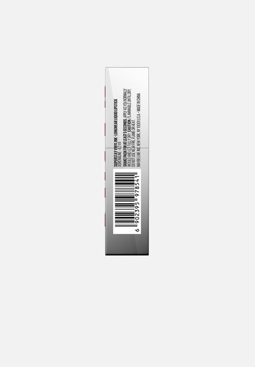 Maybelline - Superstay Vinyl Ink Racing Lipstick – 285 Ad Race