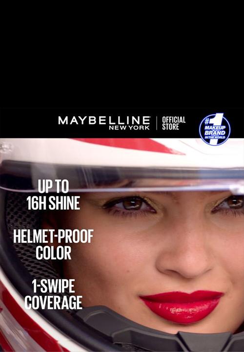 Maybelline - Superstay Vinyl Ink Racing Lipstick – 285 Ad Race