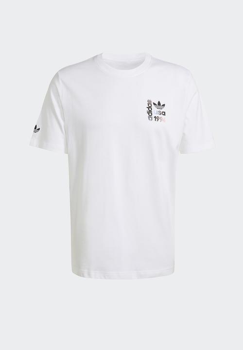 adidas Originals - USA 94 GFX SS T - white