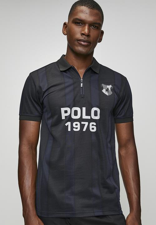 POLO - Mabaso Sport Ss Performance Golfer - Navy