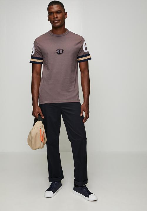 Ben Sherman - Ben Athlesuire T-shirt - Cocoa Powder
