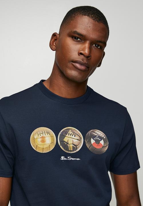 Ben Sherman - 3 Ball 260g T-shirt - Navy