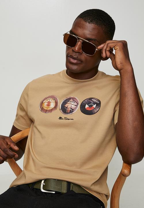 Ben Sherman - 3 Ball 260g T-shirt - Corn Stalk