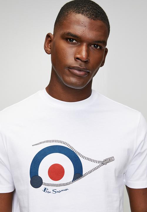 Ben Sherman - Sneaky Target T-shirt - White
