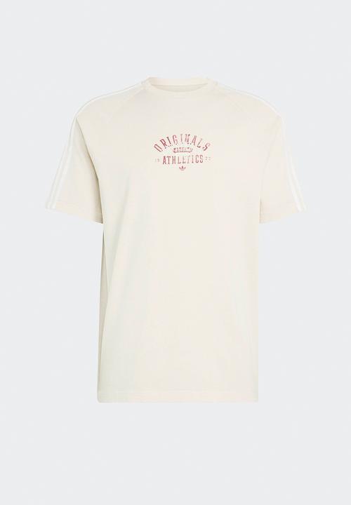 adidas Originals - Ringer Tee - Chalk Pearl