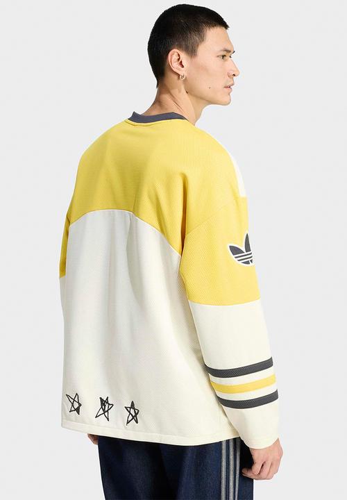 adidas Originals - Originals Hockey LS Jersey - Eqt Yellow
