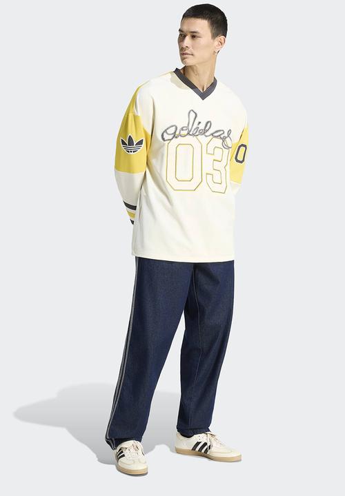 adidas Originals - Originals Hockey LS Jersey - Eqt Yellow