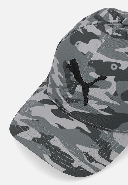 PUMA - Ess Elevated Aop Bb Cap - Puma Black-Camo