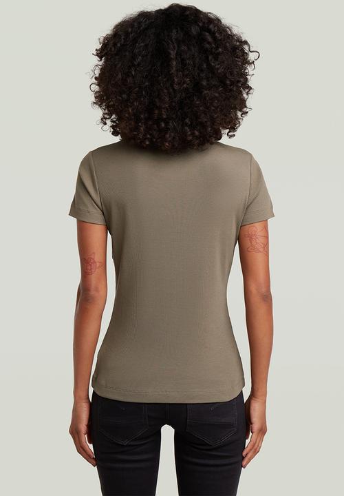G-STAR - Slim rib r t wmn - Turf