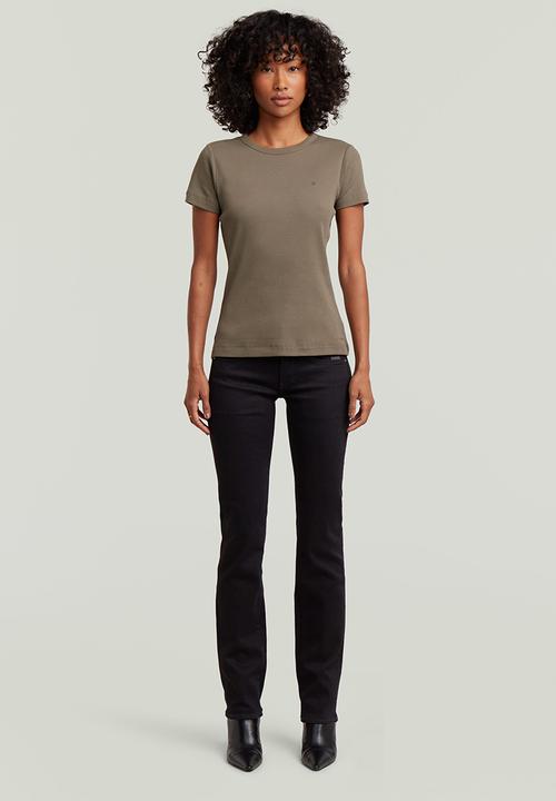 G-STAR - Slim rib r t wmn - Turf