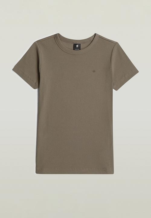 G-STAR - Slim rib r t wmn - Turf