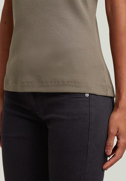 G-STAR - Slim rib r t wmn - Turf