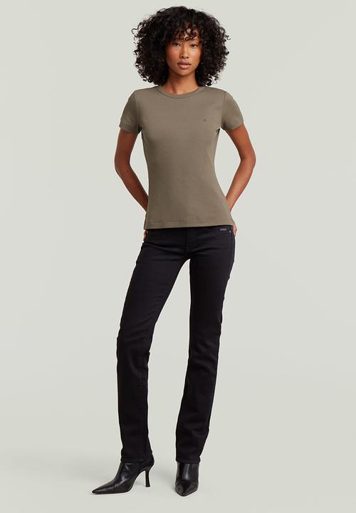 G-STAR - Slim rib r t wmn - Turf