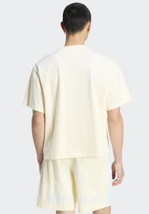 adidas Originals - Originals One World Graphic Tee - Cream White