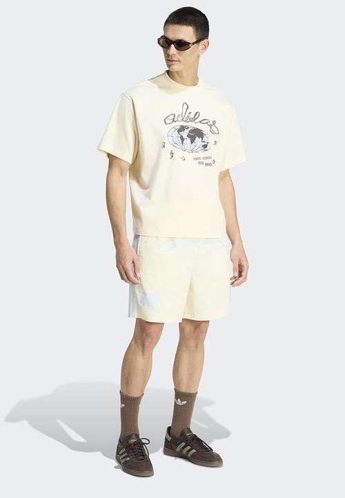 adidas Originals - Originals One World Graphic Tee - Cream White