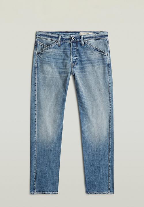 G-STAR - Dartt 3D Slim Straight - Faded Blue Halite