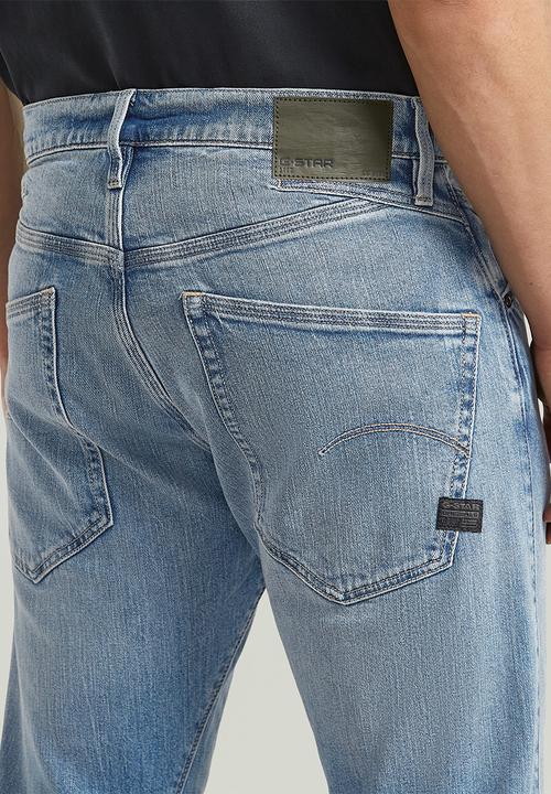 G-STAR - Dartt 3D Slim Straight - Faded Blue Halite