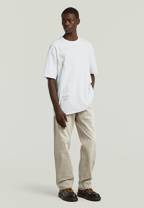 G-STAR - Stencil Gr Relaxed R T - White