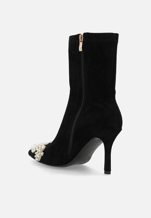 SISSY BOY - Lucienne sock boot - black