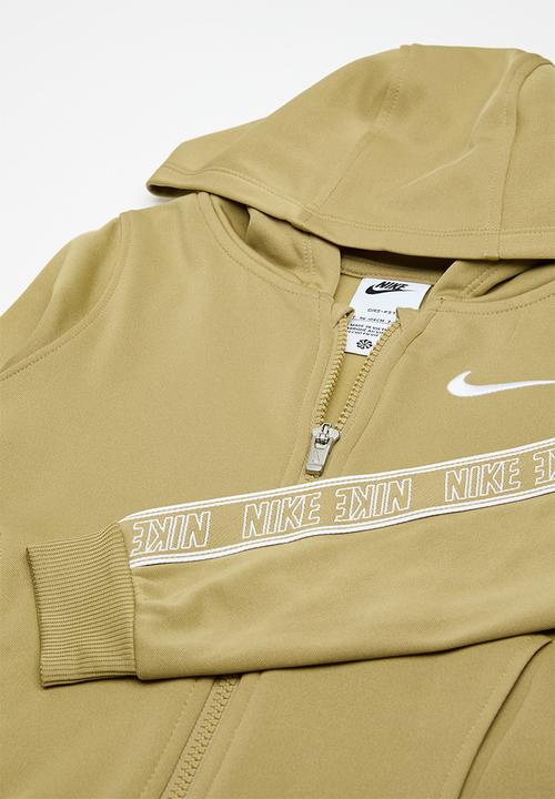 Nike - Nike hooded full-zip propus taping set - parachute beige