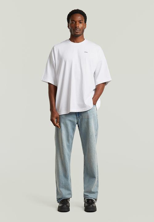 G-STAR - Heavy Jersey Oversized R T - White