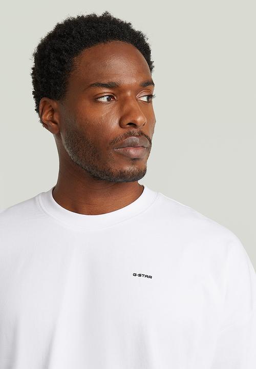 G-STAR - Heavy Jersey Oversized R T - White