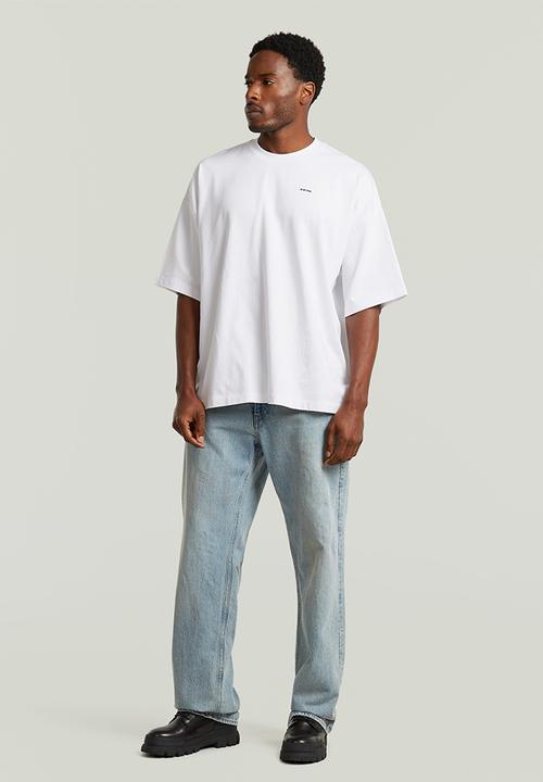 G-STAR - Heavy Jersey Oversized R T - White